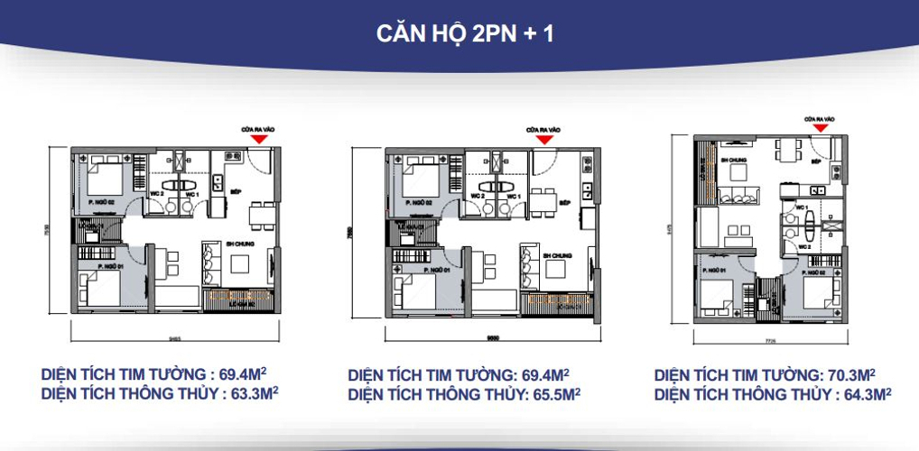  Căn hộ Vinhomes Grand Park hướng ban công đông nam đầy đủ nội thất diện tích 69m²