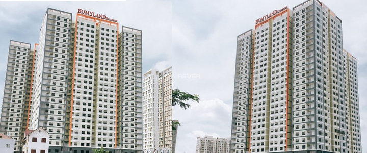  Shophouse Homyland Riverside diện tích 90m2, không có nội thất.