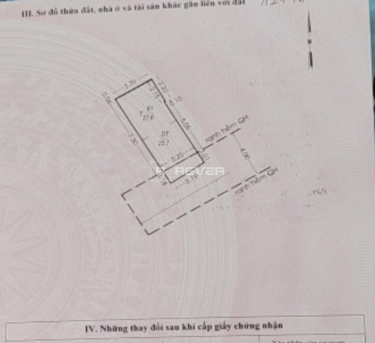  Nhà phố Đường Dương Bá Trạc 3 tầng diện tích 27.6m² pháp lý sổ hồng.