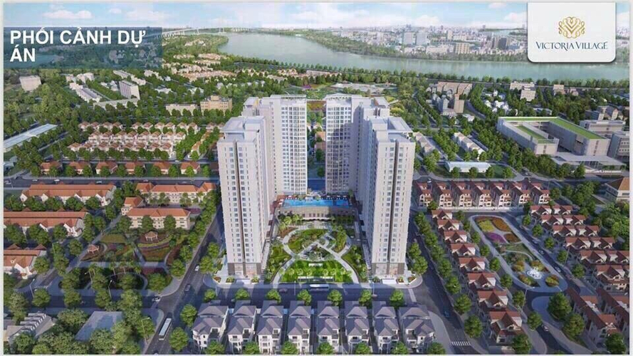 Căn hộ Victoria Village, Quận 2 Căn hộ Victoria Village không có nội thất diện tích 62.3m²