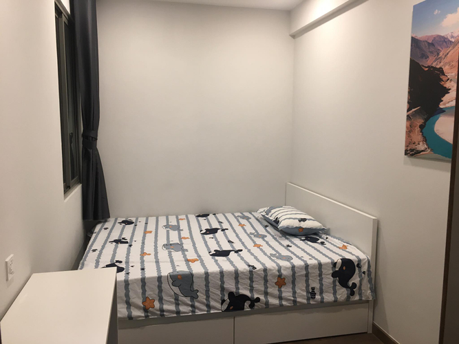 phòng ngủ căn hộ Sky89 Căn hộ Sky 89 tầng 12 view Sông đón gió mát mẻ.