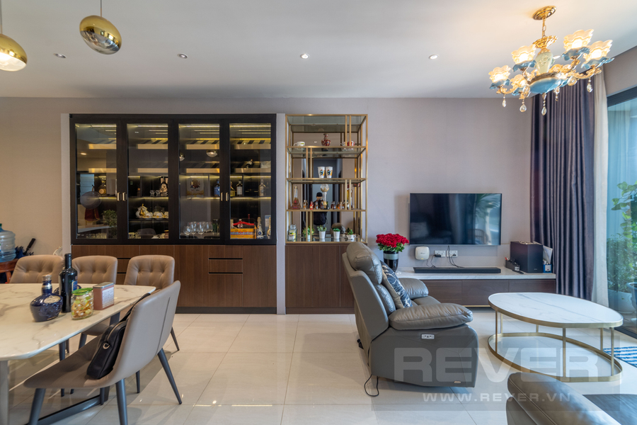 Căn hộ One Verandah đầy đủ nội thất diện tích 107m²