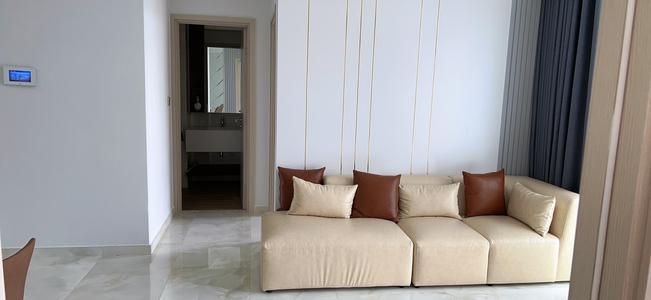  Căn hộ The Ascentia hướng ban công tây nam đầy đủ nội thất diện tích 75.18m².