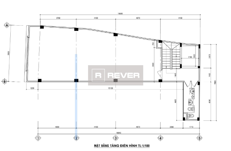  Văn phòng Đường Ngô Thị Thu Minh diện tích 76m².