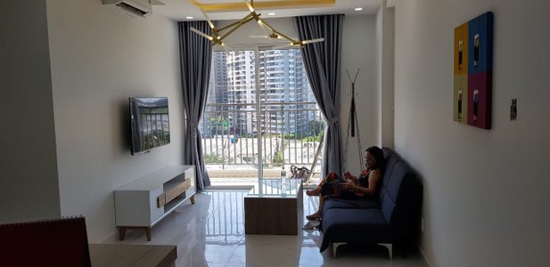  Căn hộ Sunrise Riverside hướng ban công tây đầy đủ nội thất diện tích 83.42m²