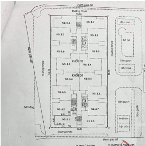  Căn hộ Chung cư Tam Phú tầng 8, bàn giao đầy đủ nội thất.