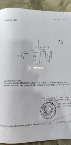  Nhà mặt tiền đường Tái Thiết diện tích đất 43m2 rộng thoáng.