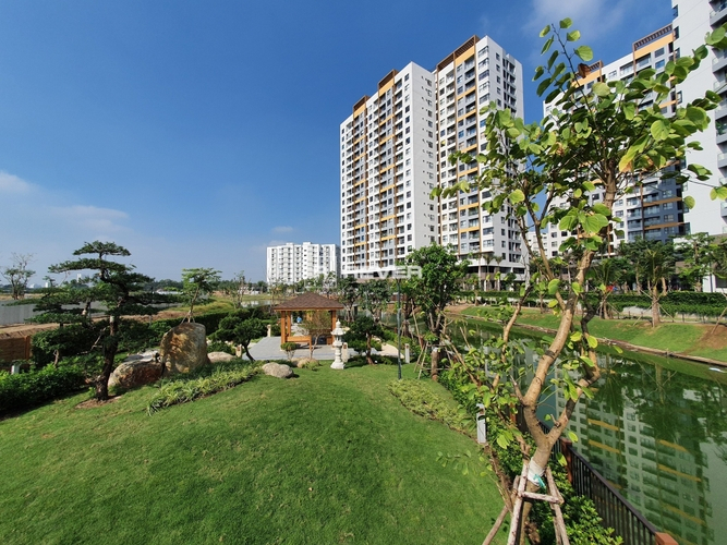  Căn hộ Flora Panorama nội thất cơ bản diện tích 59.87m².