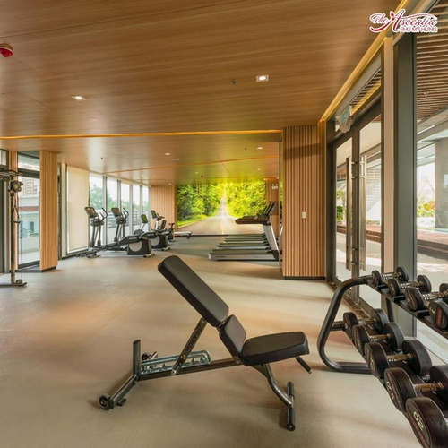  Căn hộ The Ascentia hướng ban công tây nam nội thất cơ bản diện tích 55.8m²