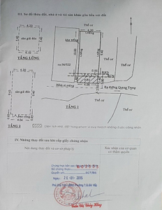 Nhà phố Quận Gò Vấp Nhà phố thiết kế 1 trệt, 1 lầu đúc kiên cố, có sổ hồng riêng.