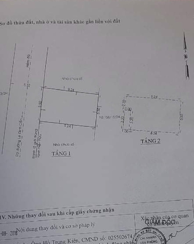 Nhà phố Quận Bình Tân Nhà phố đường Lê Đình Cẩn diện tích 50.6m2, có sổ hồng riêng.