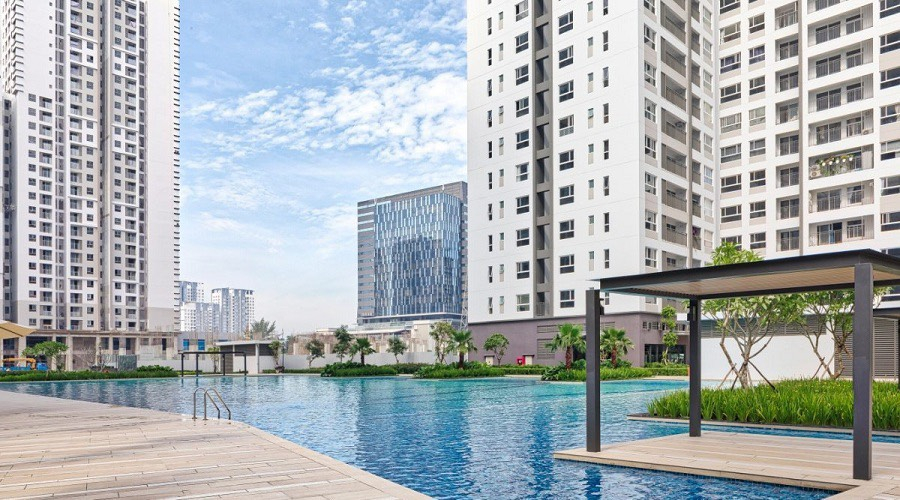  Căn hộ Sunrise Riverside hướng ban công đông đầy đủ nội thất diện tích 69.16m²