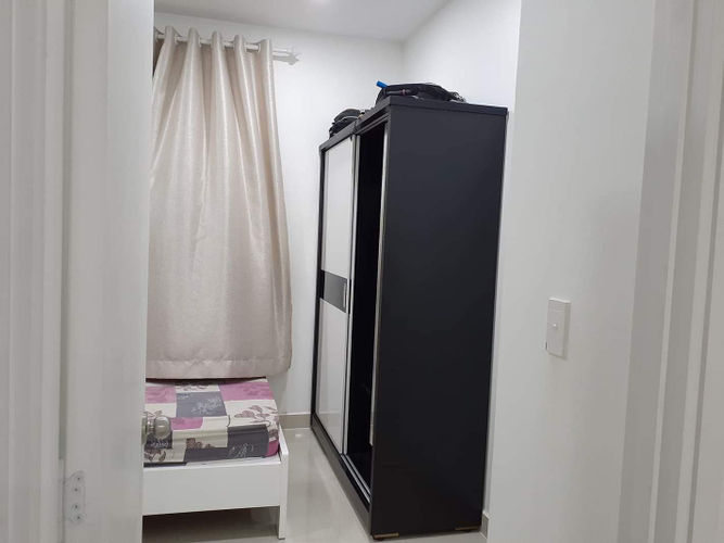 phòng ngủ căn hộ Topaz City Căn hộ Topaz City tầng 2 thiết kế 2 phòng ngủ, đầy đủ nội thất.