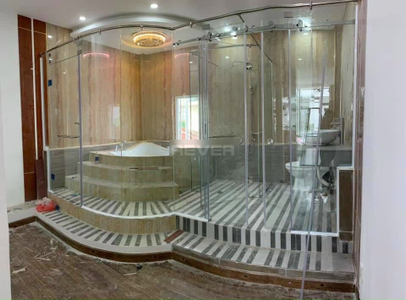 Nhà phố Huyện Nhà Bè Nhà phố thiết kế 1 trệt, 2 lầu diện tích 50m2 nở hậu rất đẹp.