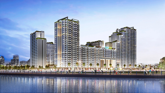 Căn hộ New City Thủ Thiêm, Quận 2 Căn hộ New City Thủ Thiêm tầng thấp tiện di chuyển, bàn giao nội thất cơ bản.