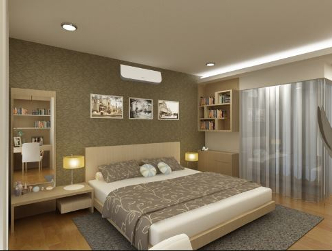 Studio Vinhomes Grand Park, Quận 9 Studio Vinhomes Grand Park thiết kế 1 phòng ngủ, nội thất cơ bản.