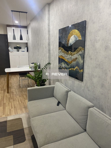 Căn hộ có 2 phòng ngủ Diamond Riverside nội thất đầy đủ.