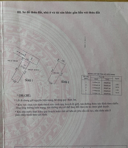 Nhà phố Quận Gò Vấp Nhà phố diện tích 35.3m2 thiết kế 1 trệt, 1 lầu đúc thật.