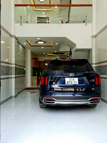 Nhà phố Quận Bình Thạnh Nhà hẻm xe hơi đường Nơ Trang Long thiết kế 1 trệt, 1 lửng và 3 lầu.