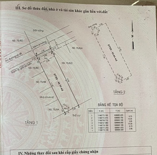 Nhà phố Quận Thủ Đức Nhà thiết kế 1 trệt, 1 lầu diện tích 59.2m2, hẻm rộng 3m.
