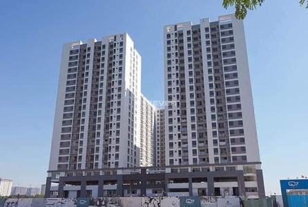  Căn hộ Q7 Boulevard hướng ban công nam nội thất cơ bản diện tích 57m².