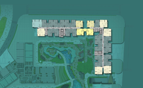  Căn hộ Westgate nội thất cơ bản diện tích 85.42m².