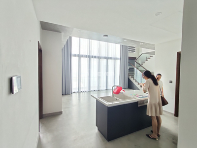  Căn hộ Duplex D'Edge nội thất cơ bản diện tích 242m²