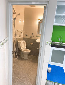 Nhà phố Quận 9 Nhà phố thiết kế 1 trệt, 1 lửng diện tích 58.2m2, cửa hướng Đông Nam.