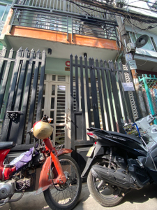 Nhà phố Quận 8 Nhà phố hẻm đường Hoài Thanh, cách mặt tiền 100m, diện tích nhà 24.1m2.