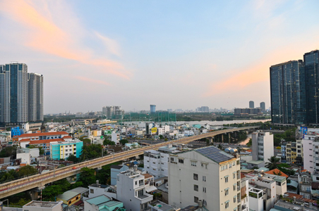 Căn hộ Chung cư Ngô Tất Tố, Quận Bình Thạnh Căn hộ Chung cư Ngô Tất Tố tầng cao, view đón gió mát mẻ.