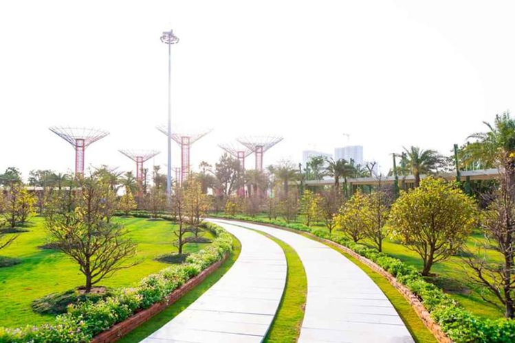  Căn hộ Vinhomes Grand Park hướng ban công tây nam nội thất cơ bản diện tích 46m²