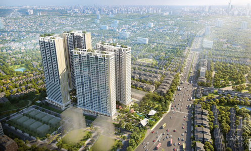  Căn hộ Lavita Thuận An không có nội thất diện tích 69.08m².