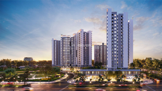  Căn hộ Westgate nội thất cơ bản diện tích 59m²