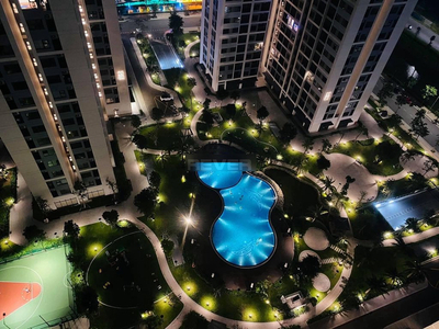 Căn hộ Vinhomes Grand Park, Quận 9 Căn hộ Vinhomes Grand Park tầng 22 có 2 phòng ngủ, nội thất cơ bản.