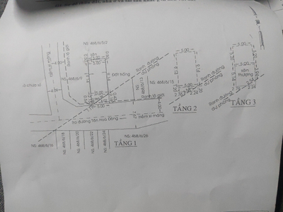 Nhà phố Quận Bình Tân Nhà phố thiết kế 3 tầng đường Tân Hòa Đông diện tích 61.5m2.