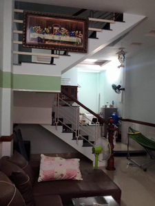 Nhà phố Quận Gò Vấp Nhà thiết kế 1 trệt, 1 lầu diện tích 47.6m2, khu dân cư hiện hữu.