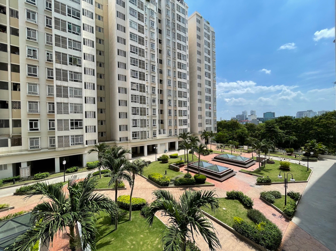 Căn hộ Sky Garden 3, Quận 7 Căn hộ Sky Garden 3 tầng 4 có 2 phòng ngủ, đầy đủ nội thất.