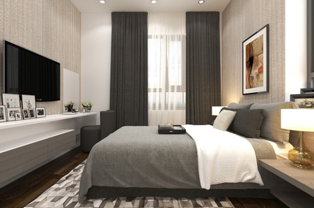 Căn hộ Masteri Thảo Điền, Quận 2 Căn hộ Masteri Thảo Điền hướng ban công tây bắc đầy đủ nội thất