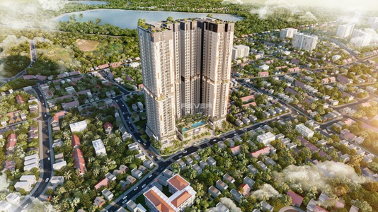  Căn hộ HT Pearl không có nội thất diện tích 71.82m²