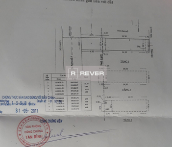  Nhà mặt tiền đường Số 6 diện tích 92.5m2 rộng thoáng.