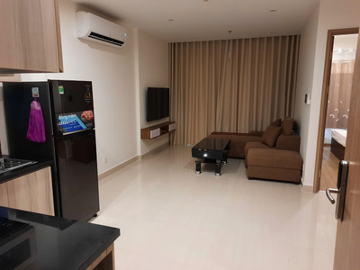  Căn hộ Studio Vinhomes Grand Park hướng ban công tây nam đầy đủ nội thất diện tích 27m²