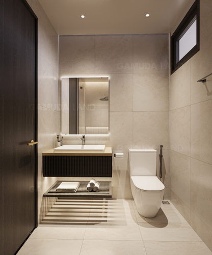 240506_MCT_2BR-BATHROOM 01.jpg Căn hộ Eaton Park hướng Tây Nam, diện tích 75m²