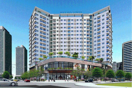 Shophouse Blue Sky Tower, Quận 2 Shophouse Blue Sky Tower diện tích 56.7m2, không nội thất.