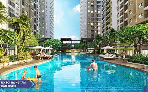 tiên ích căn hộ New Galaxy Căn hộ New Galaxy hướng ban công đông không có nội thất diện tích 62m²