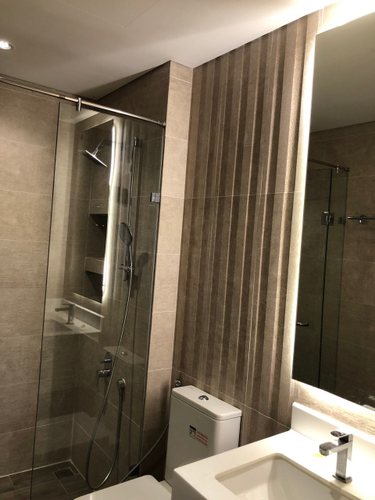 toilet căn hộ Phú Mỹ Hưng Midtown Căn hộ Phú Mỹ Hưng Midtown nội thất đầy đủ, view thành phố