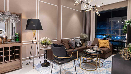  Căn hộ Lavita Thuận An hướng ban công đông nam không có nội thất diện tích 72.79m²