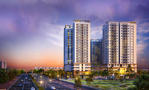 Căn hộ Lavita Charm, Quận Thủ Đức Căn hộ Lavita Charm view hồ bơi mát mẻ, nội thất cơ bản.