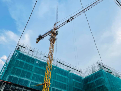 Happy One Thạnh Lộc Căn hộ Happy One Thạnh Lộc hướng ban công nam không có nội thất diện tích 66.5m²