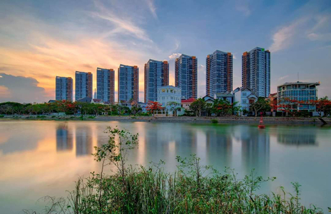 Căn hộ The Sun Avenue, Quận 2 Căn hộ The Sun Avenue tầng 29 diện tích 76m2, đầy đủ nội thất.