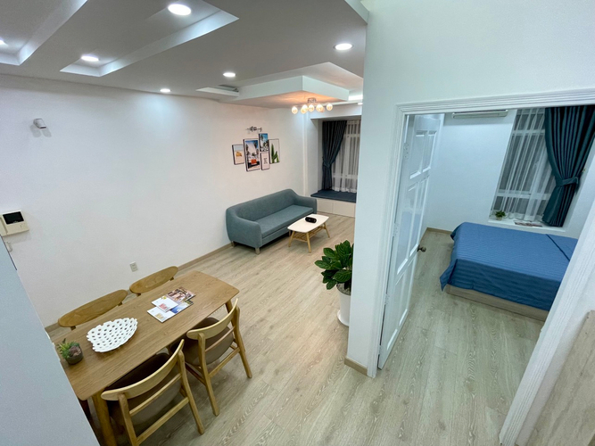 Căn hộ Sky Garden 3, Quận 7 Căn hộ Sky Garden 3 tầng 4 có 2 phòng ngủ, đầy đủ nội thất.